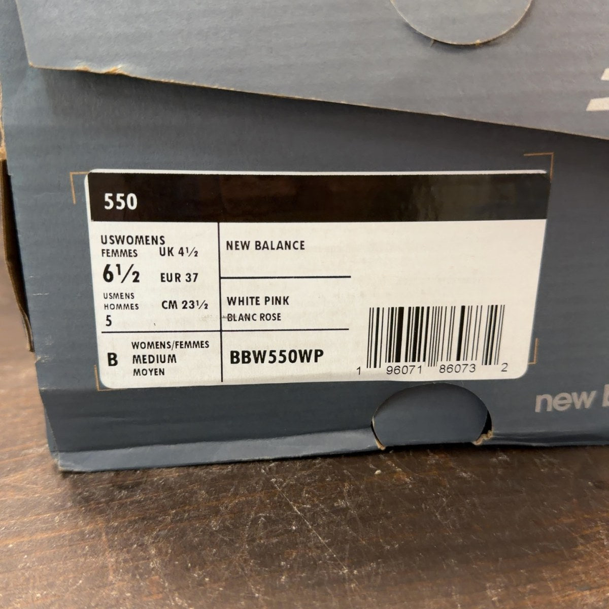 New Balance 550 White Pink (Women's) - Image 7