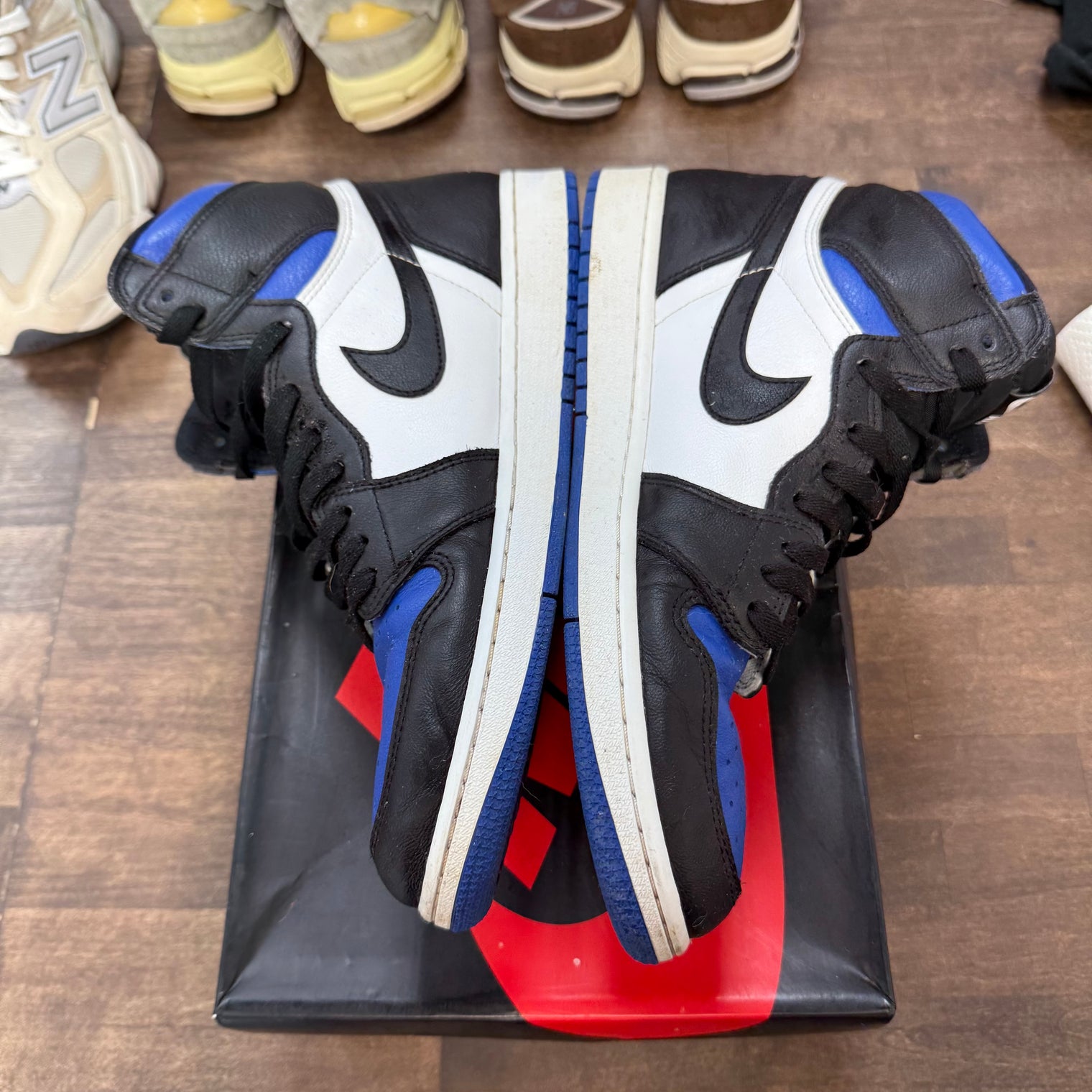 Royal Toe Jordan 1 High (USED)