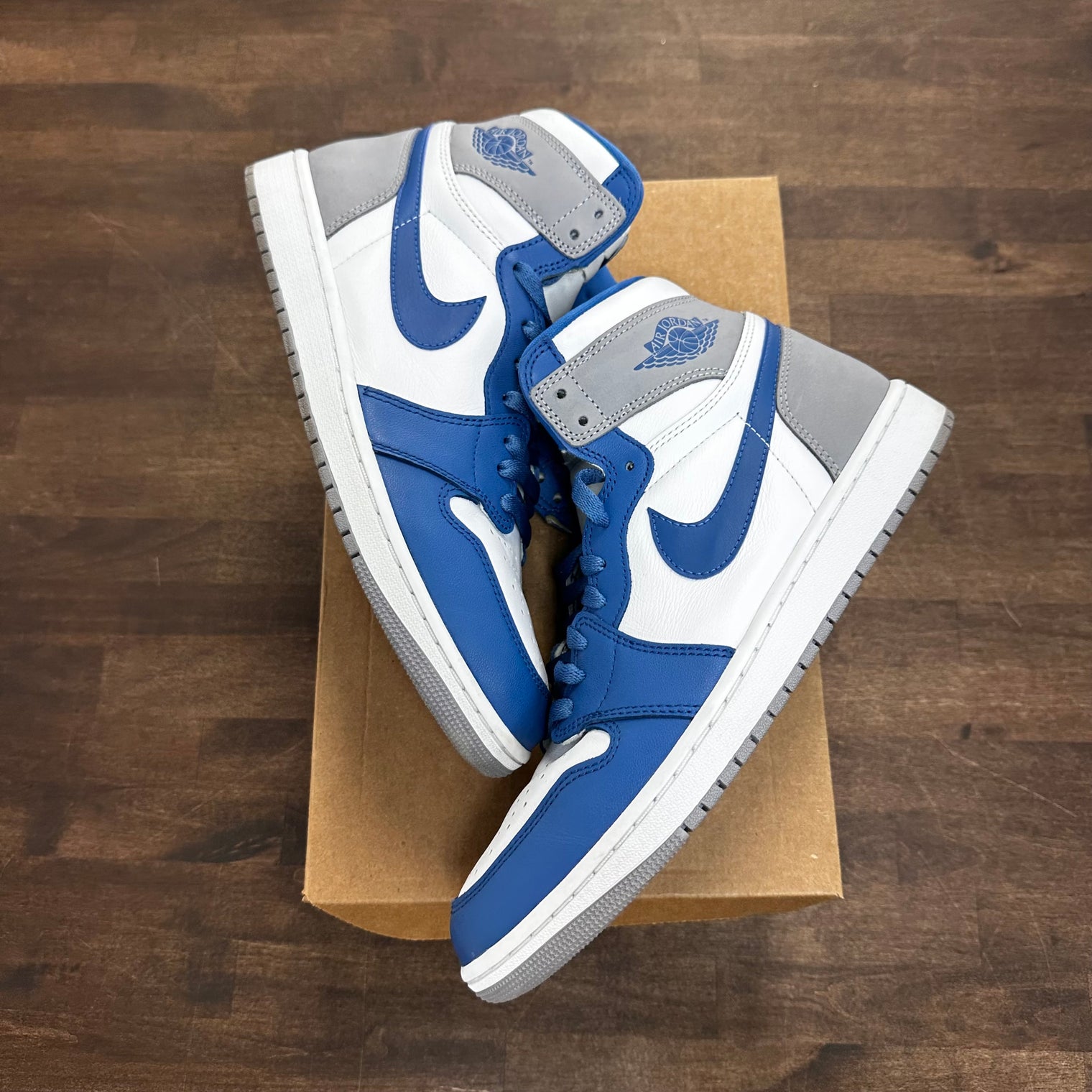 True Blue Jordan 1 High (USED, No Box)