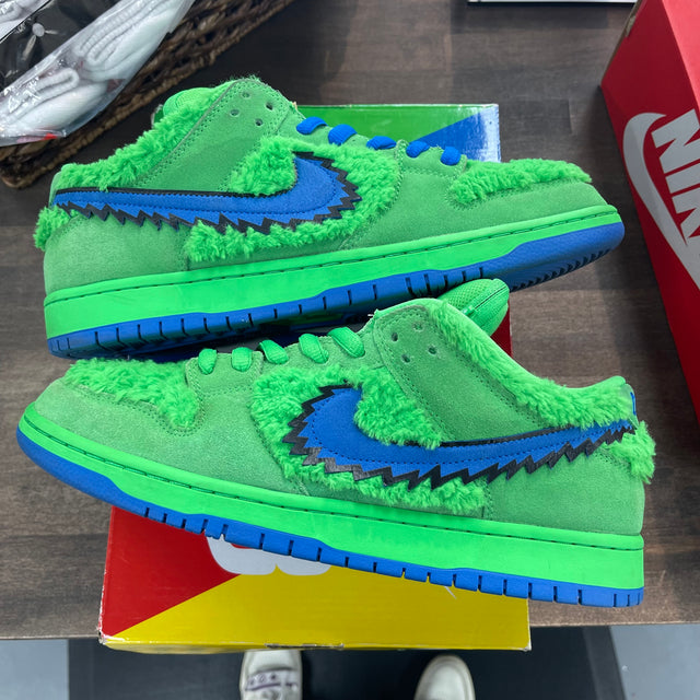 Grateful Dead Bears Green Nike SB Dunk Low (USED)