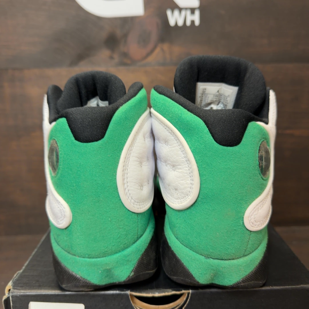 Jordan 13 Retro White Lucky Green (GS) - Image 4