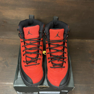 Jordan 12 Retro Reverse Flu Game (GS) Size 5.5Y (Pre-Owned) - tag