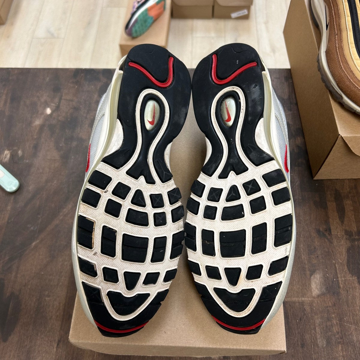 Nike Air Max 97 Silver Bullet (2016/2017) Size 13 (Pre-Owned) - Image 5