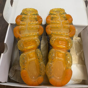 Nike Air VaporMax Flyknit 3 College Navy Orange Size 10.5 (Pre-Owned) - Image 3