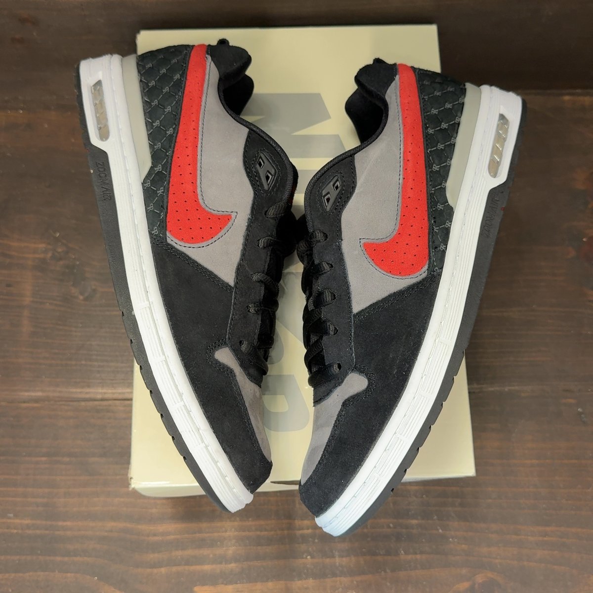 Nike SB Zoom Air Paul Rodriguez 1 OG Bred Size 12 (Pre-Owned) - back