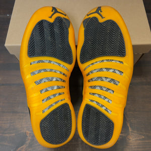 Jordan 12 Retro Black University Gold Size 8 (Pre-Owned) - Image 6