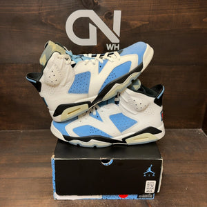 Jordan 6 Retro UNC White Size 13 (Pre-Owned) - Image 1