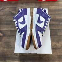 Nike by You Nike Dunk Low Court Purple Gum Bottom (USED, Strong Smoke Smell)