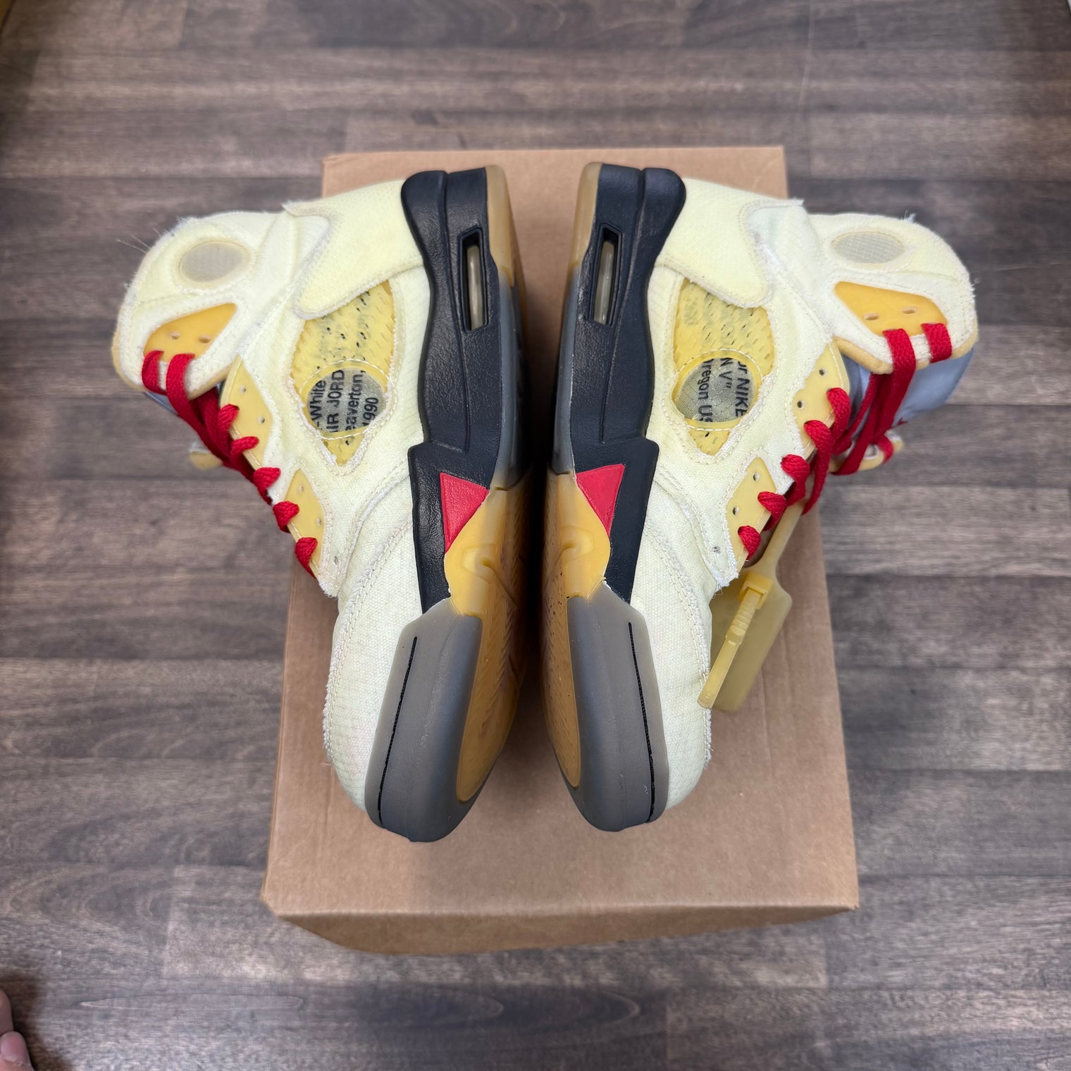 Sail Off-White Jordan 5 Retro (USED, No Box)