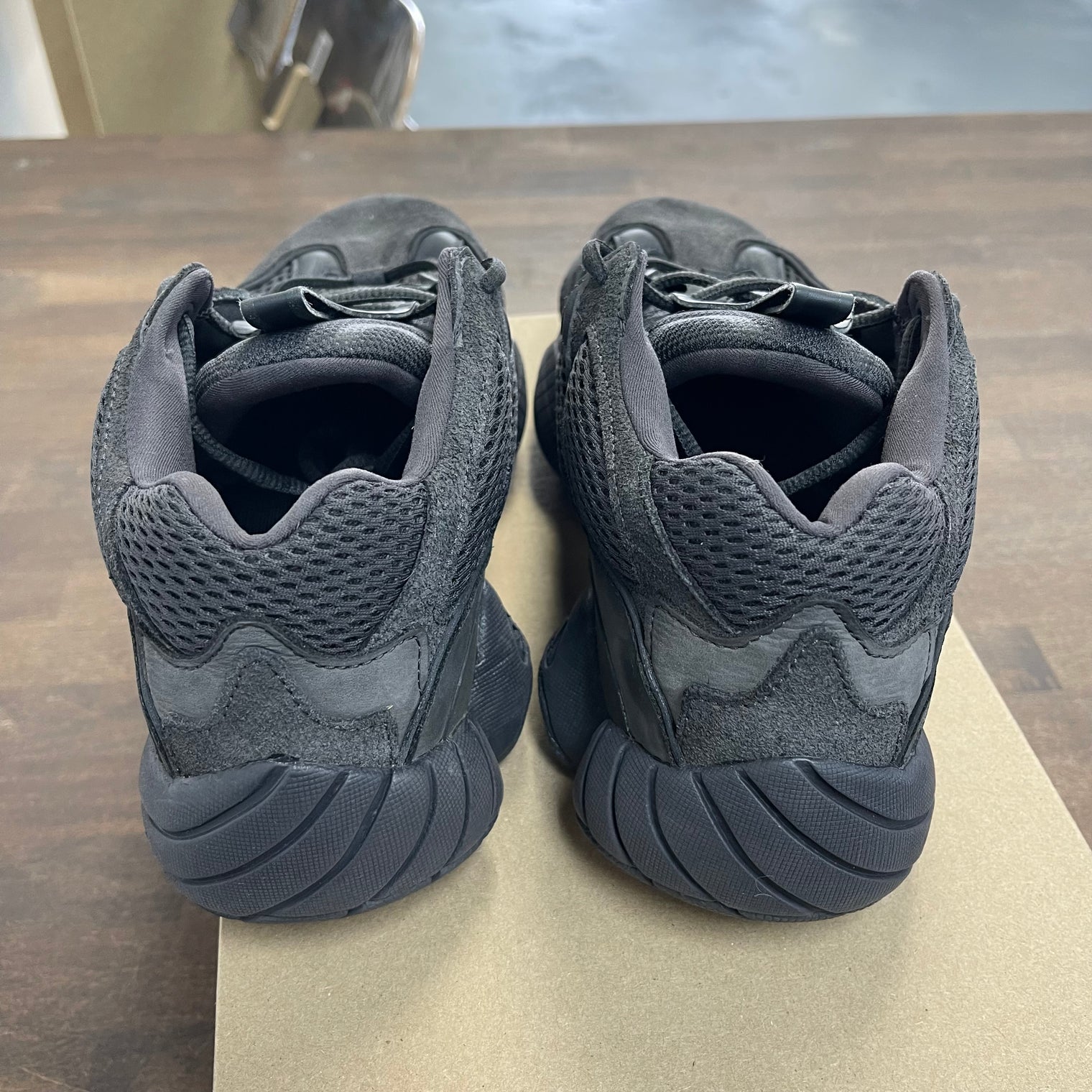 Utility Black Yeezy 500 (USED, No Box)