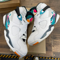 South Beach Jordan 8 (USED, No Box)