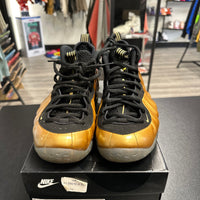 Gold Metallic Nike Foamposite (USED)