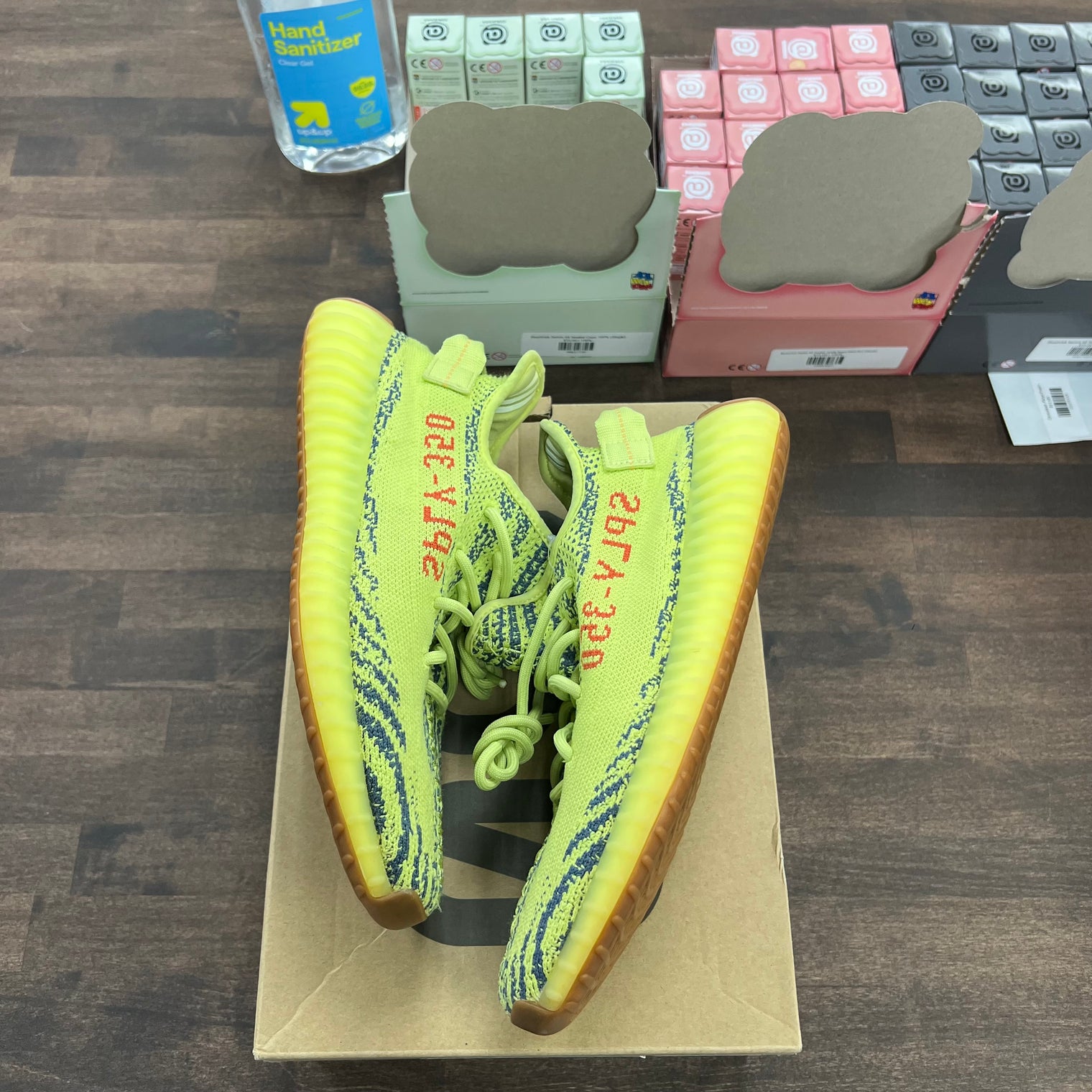 Semi Frozen Yellow Yeezy 350 (USED)