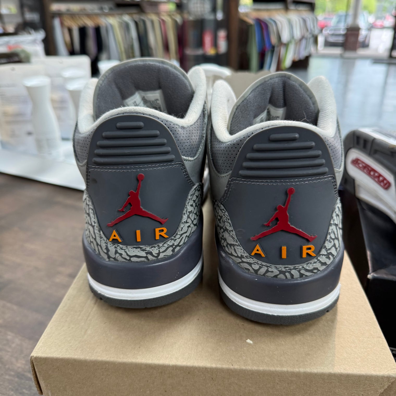 Cool Grey Jordan 3 (USED, No Box)