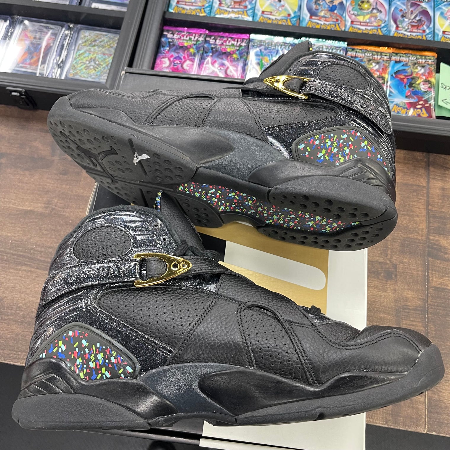 Confetti Jordan 8 (USED)