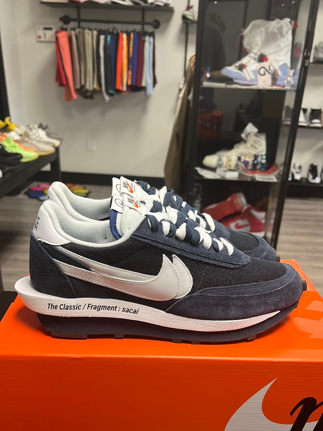 Sacai Fragment Navy LFWaffle (USED)