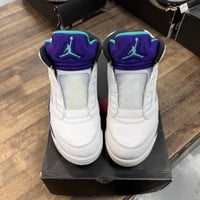 Grape Fresh Prince Jordan 5 Retro (USED)
