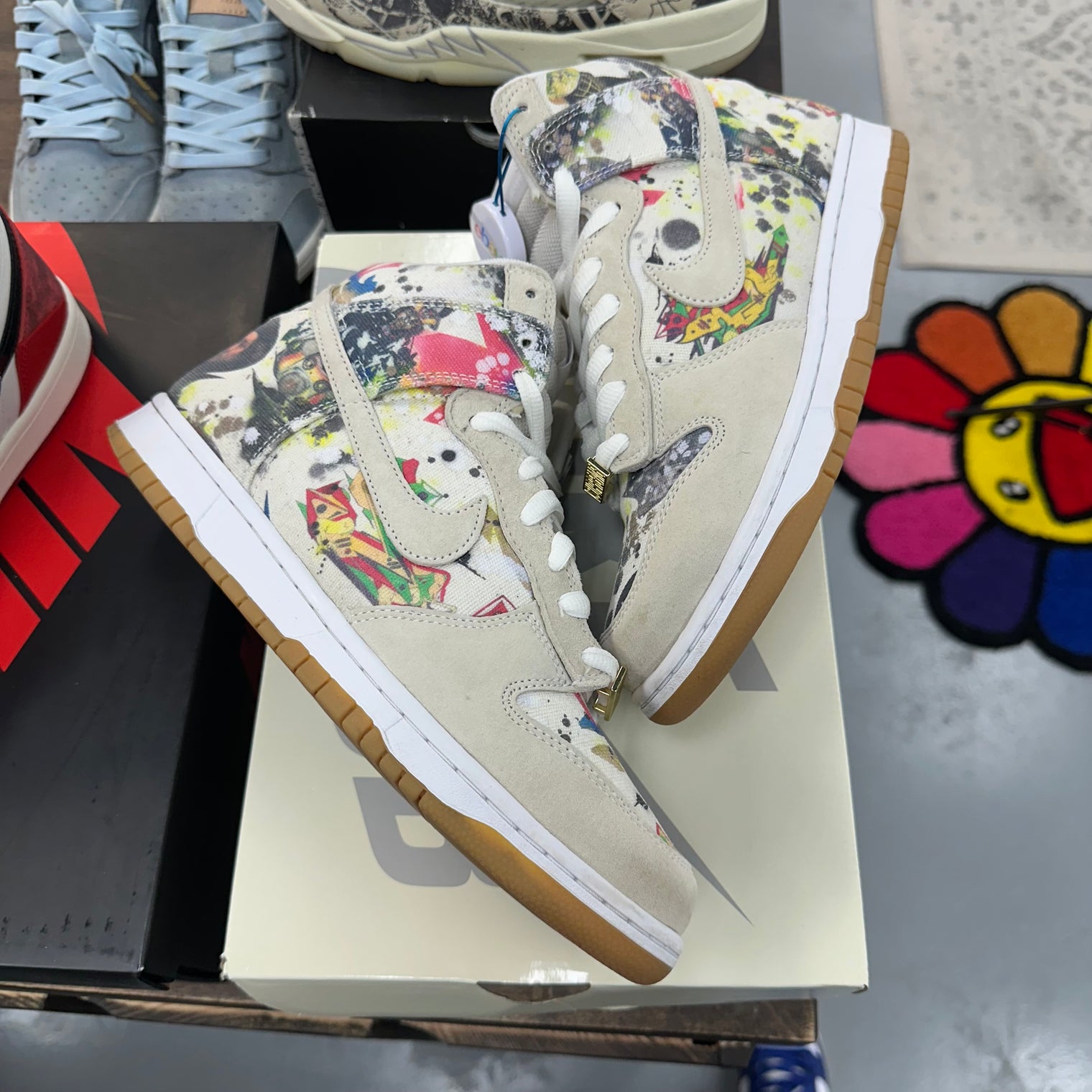 Supreme Ramellzee SB Dunk High (USED)