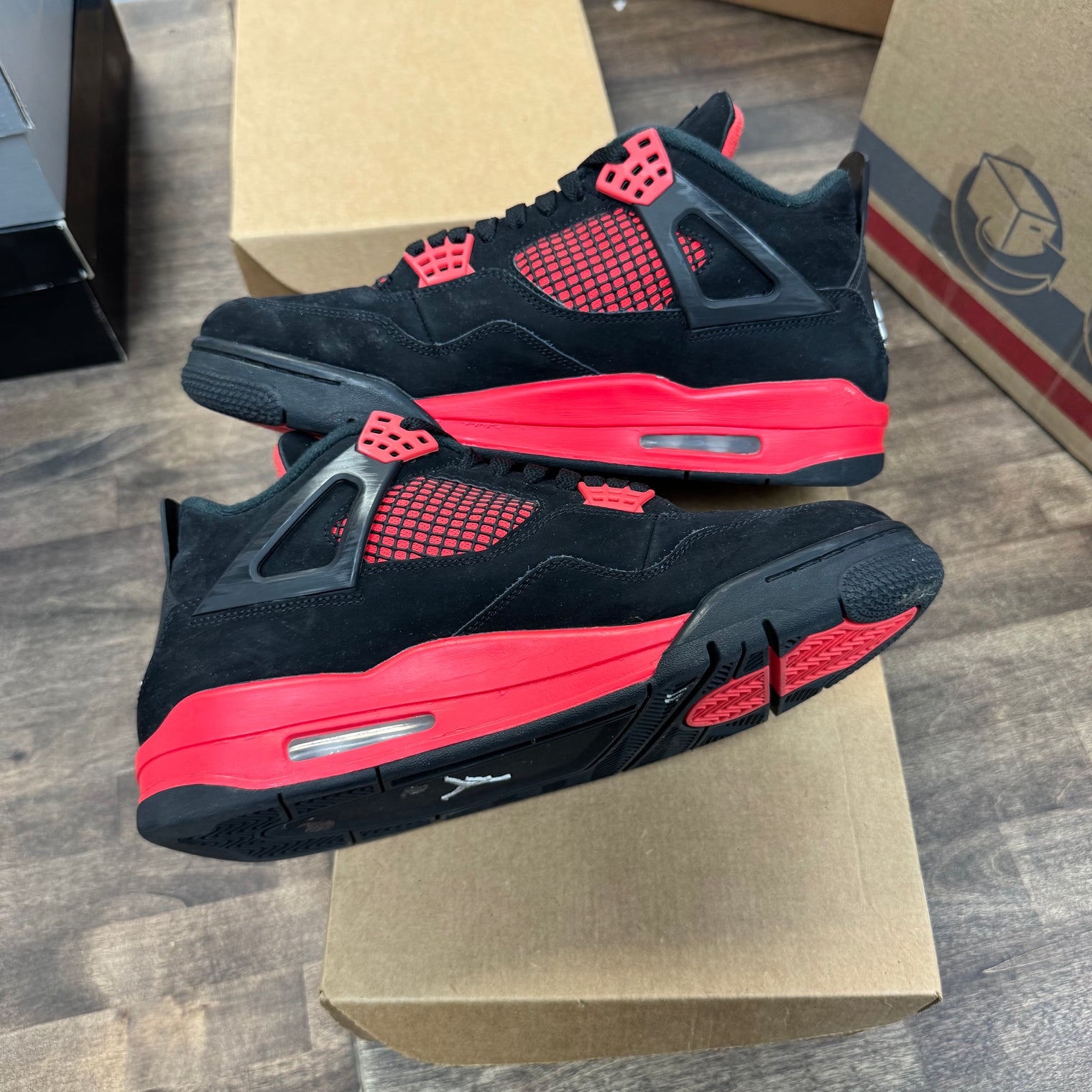Red Thunder Jordan 4 Retro (USED, No Box)