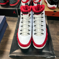 White Gym Red Jordan 9 (USED)