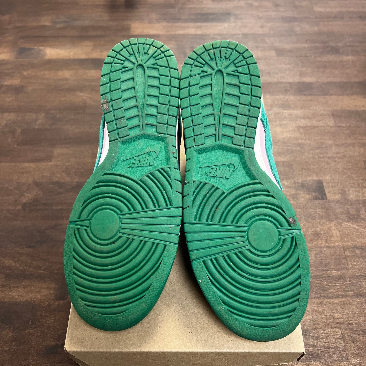 Watermelon Green Pink Dunk Low (USED,No Box)