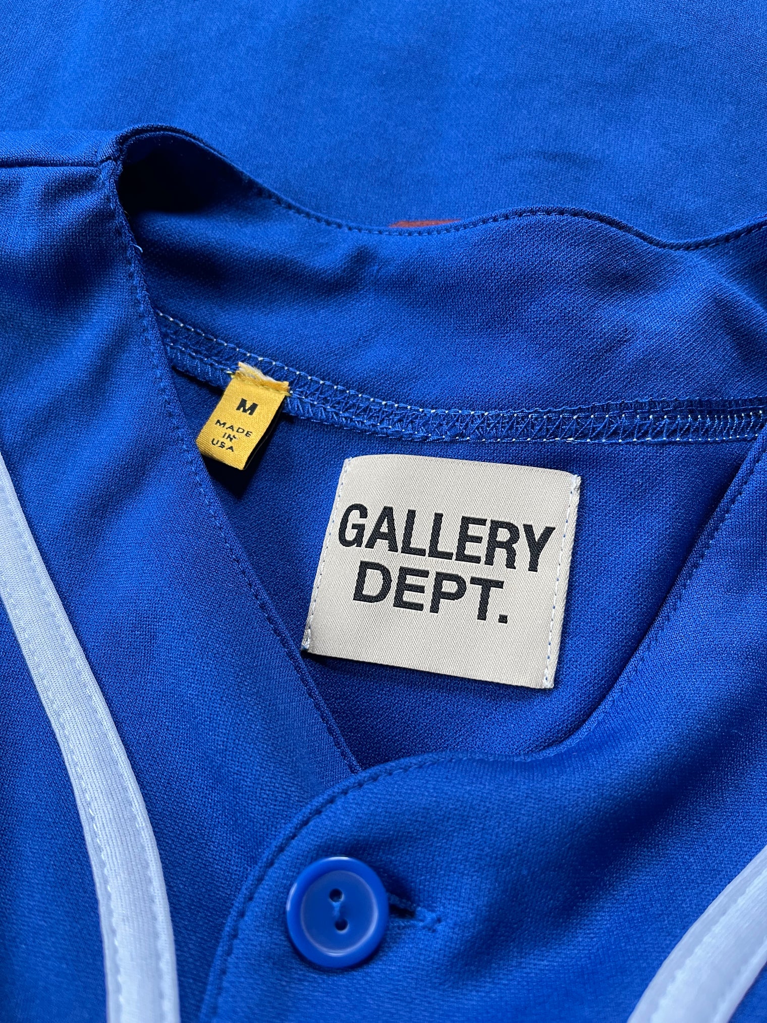 Gallery Dept. Blue Baseball Jersey (USED)