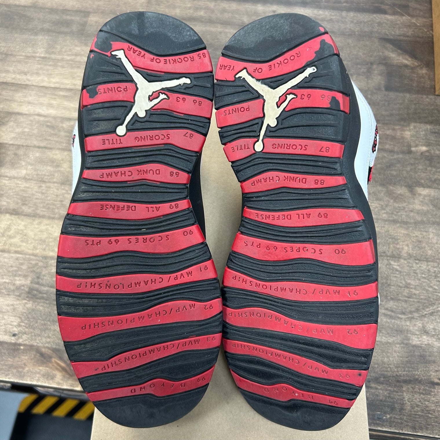Double Nickel Jordan 10 Retro (USED, No Box)