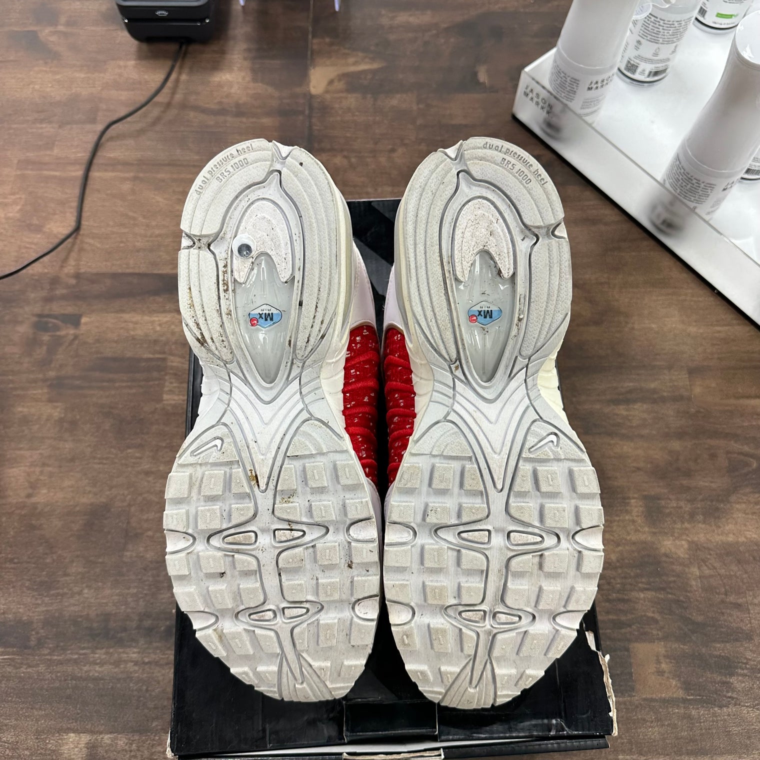 Supreme White Nike Air Max Tailwind 4 (USED)