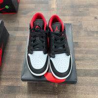 White Toe Jordan 1 Low (GS) (USED, Replacement Box)