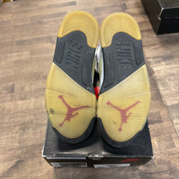 Fire Red Silver Tongue Jordan 5 Retro (2020) (USED)
