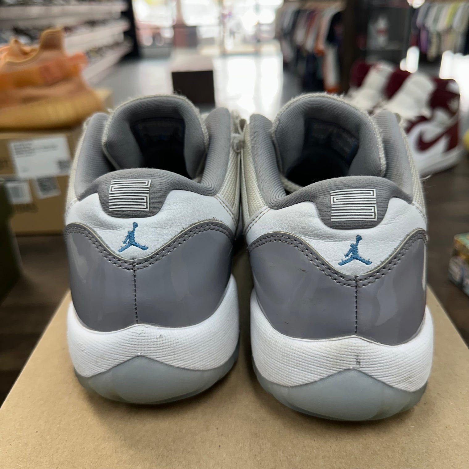 Cement Grey Jordan 11 (GS) (USED, No Box, No Insoles)