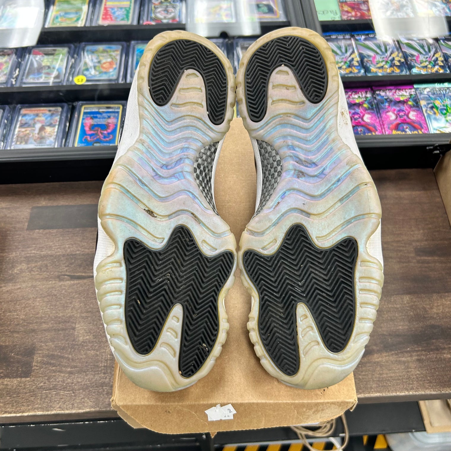 Iridescent Jordan 11 Low (USED, No Box)