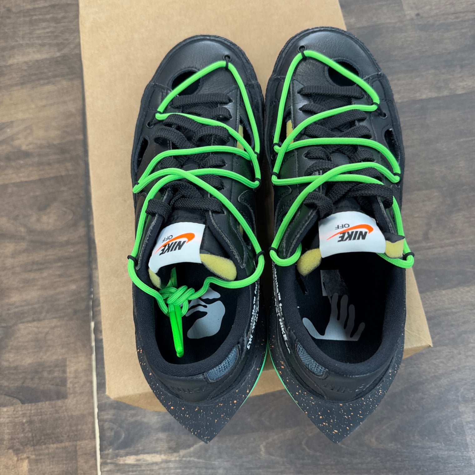 Nike Off-White x Blazer Low Black (USED, no box)