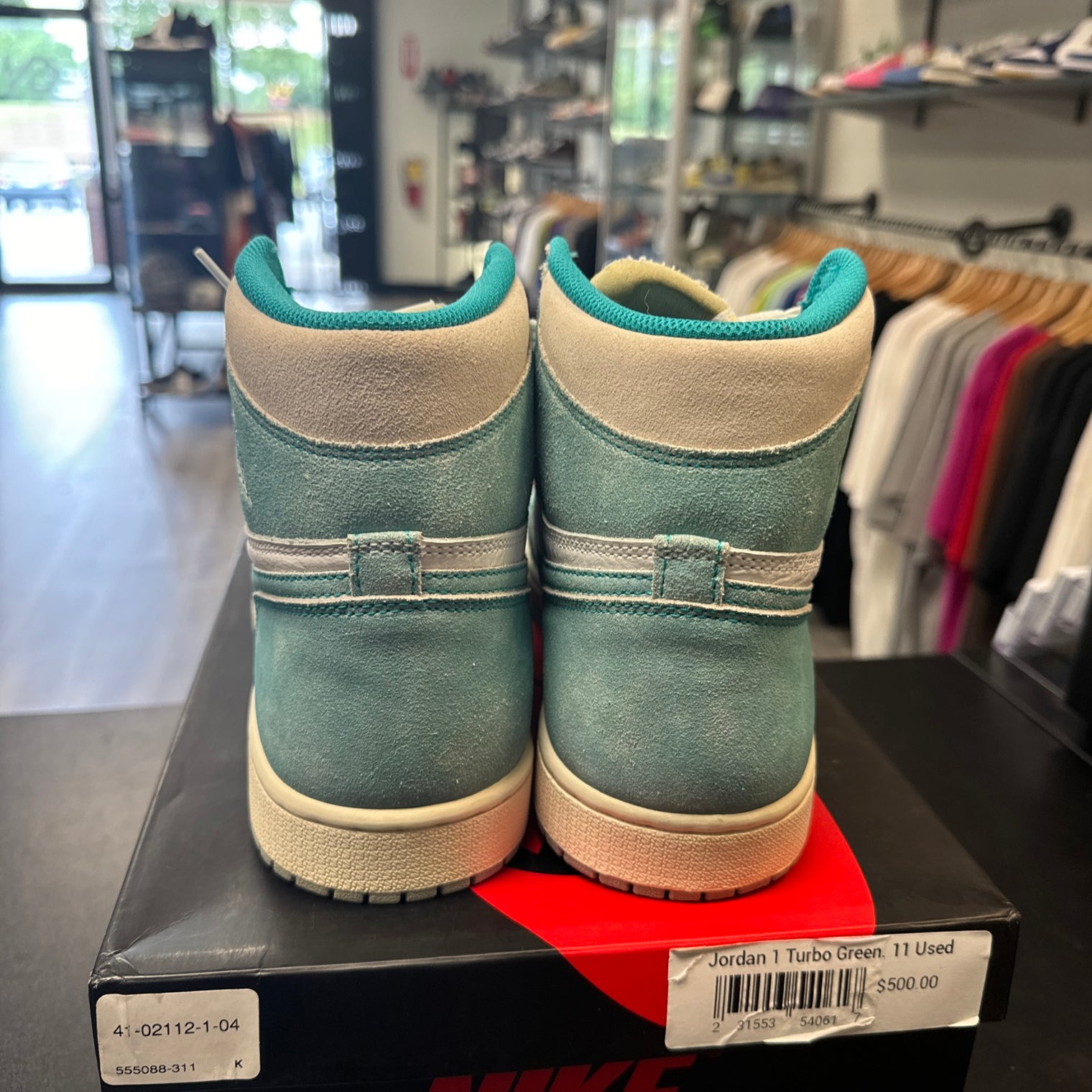Turbo Green Jordan 1 High (USED)