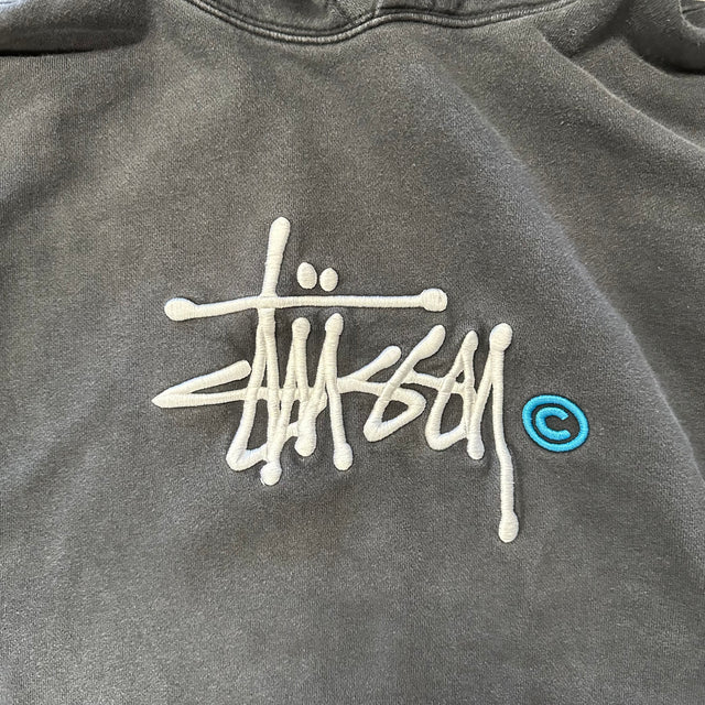 Stussy Copyright Hoodie Black (Used)