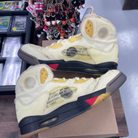 Sail Off-White Jordan 5 (USED, No Box)