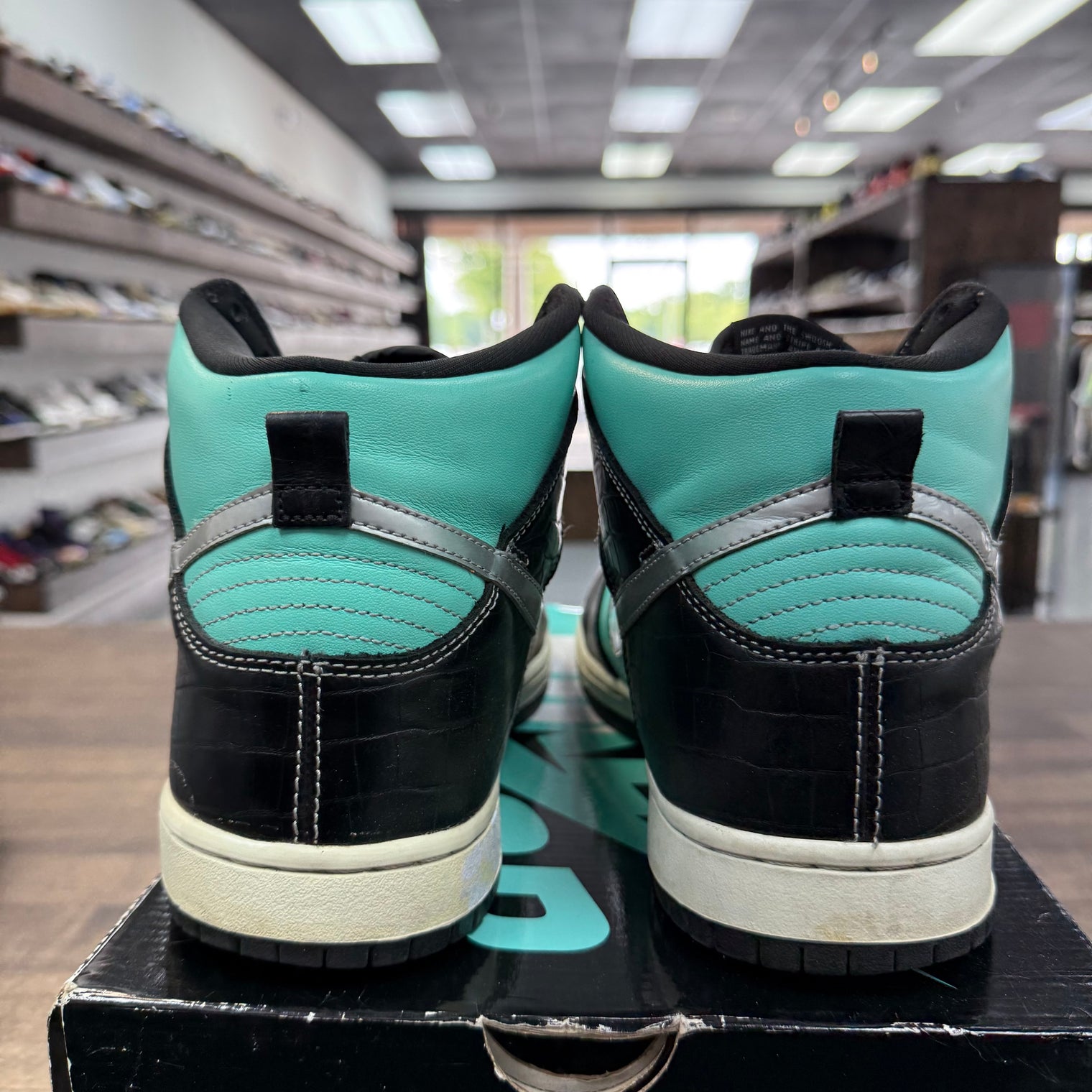 Diamond Supply SB Dunk High (USED, Separation)