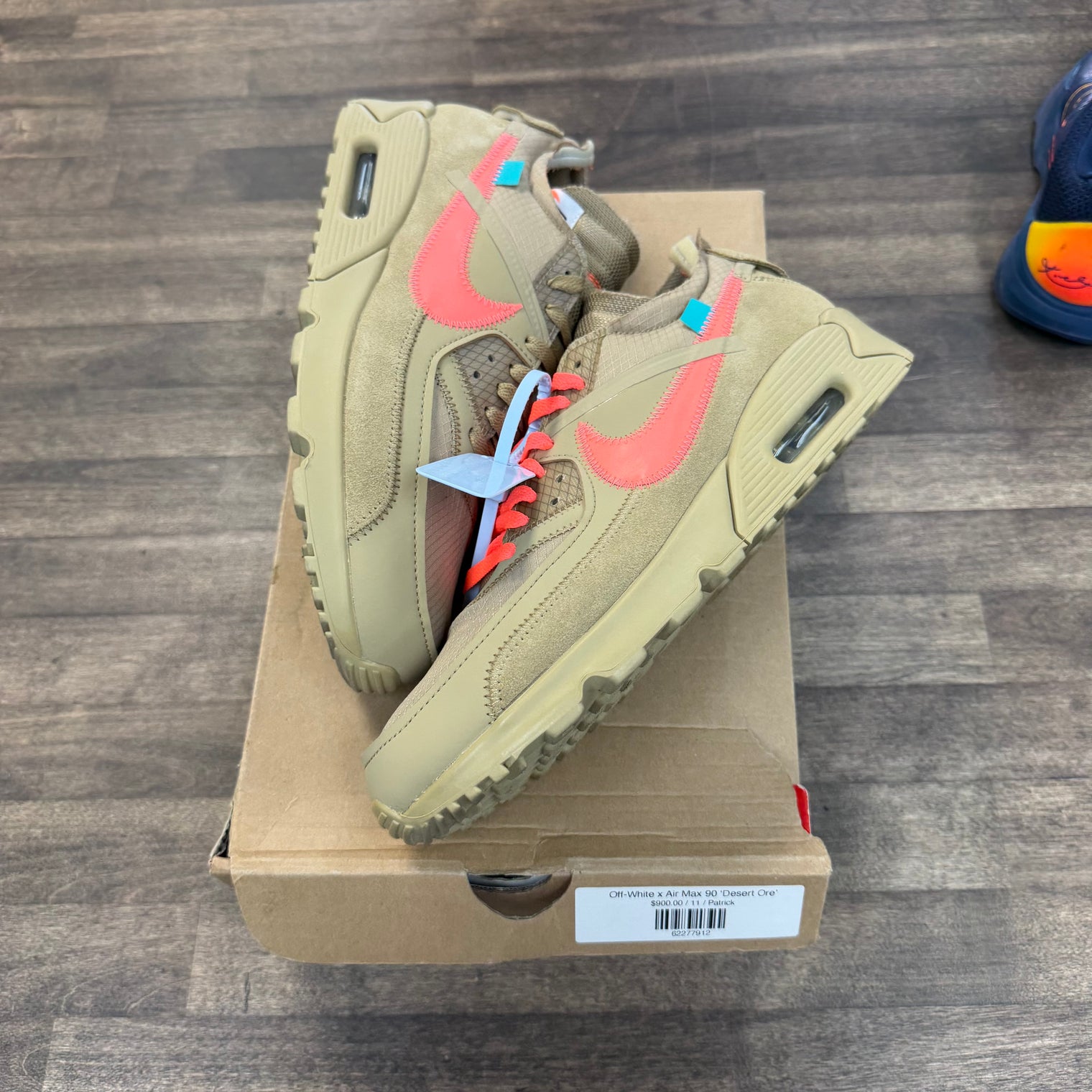 Off-White Desert Ore Nike Air Max 90 (USED)