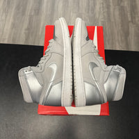 Japan Silver Jordan 1 High (USED, no box)
