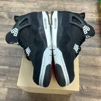 Black Canvas Jordan 4 Retro (USED, No Box)
