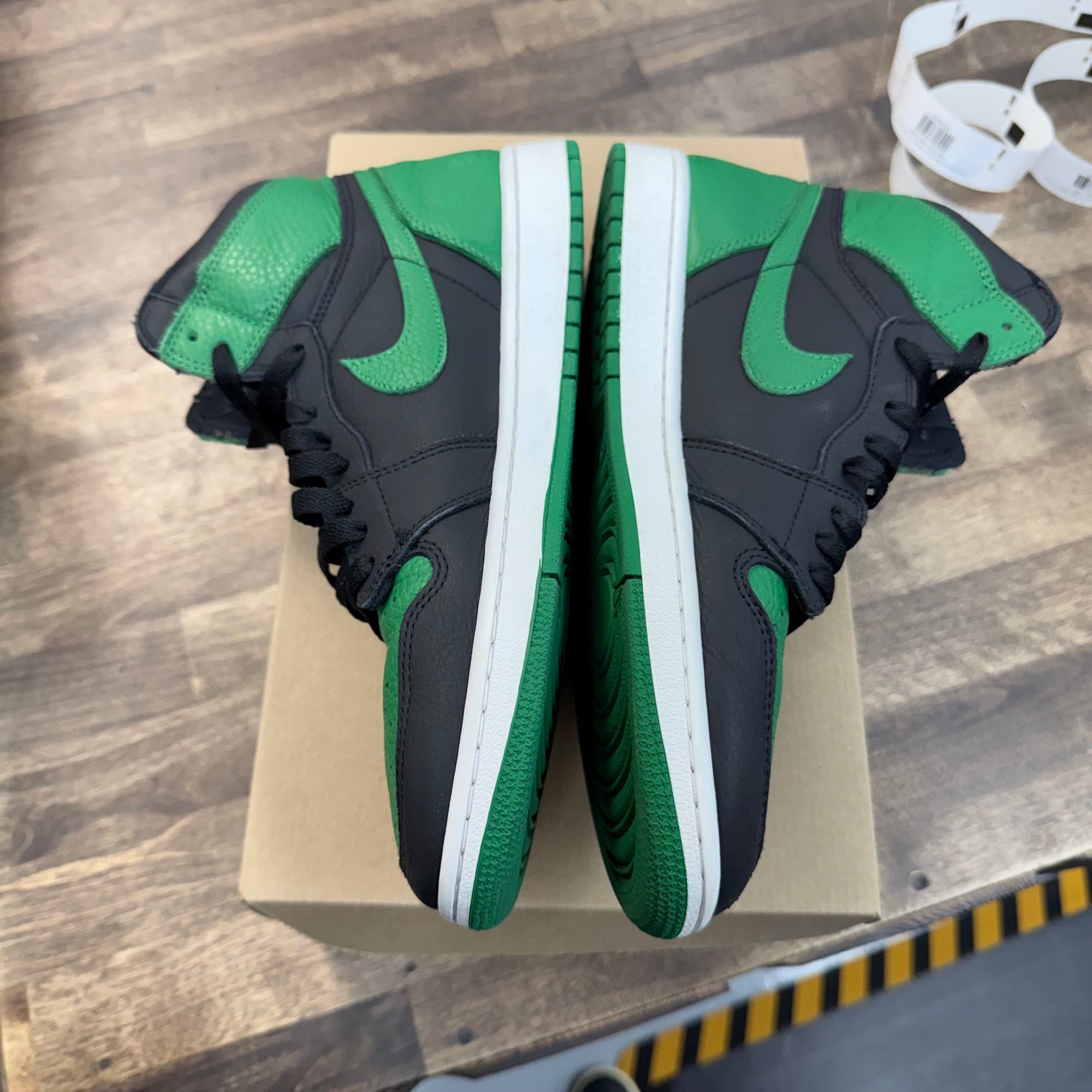 Pine Green Black Jordan 1 High (USED, No Box)