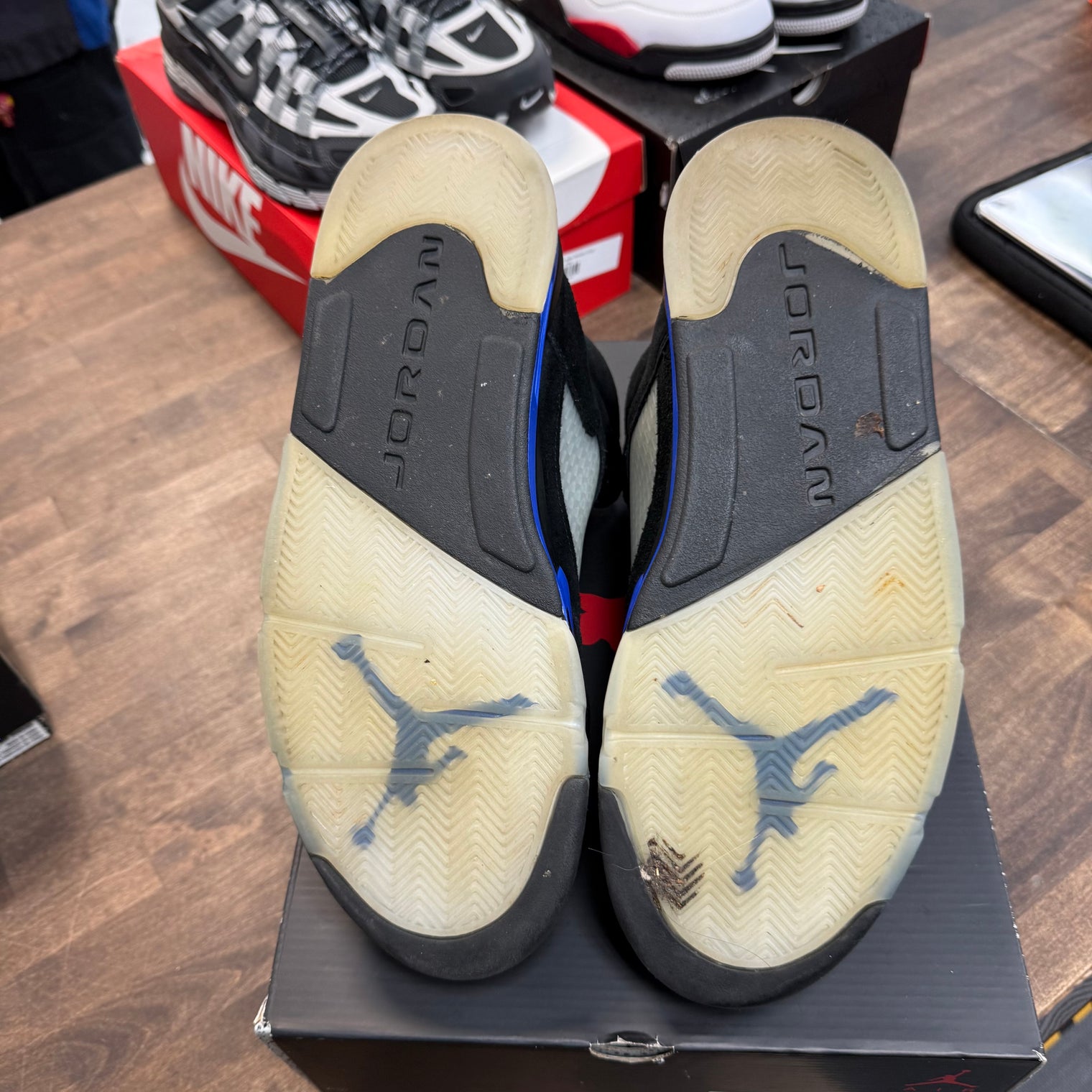 Racer Blue Jordan 5 (USED)