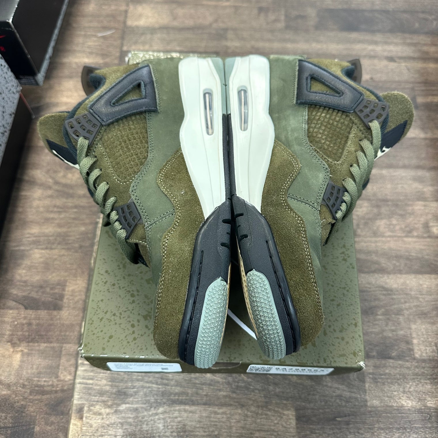 Olive Craft Jordan 4 Retro (USED)