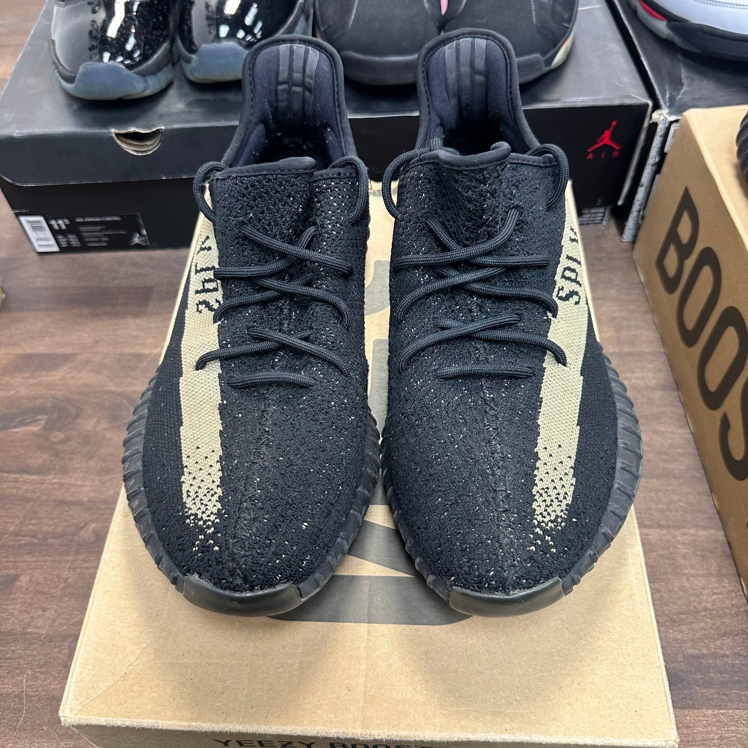 Olive Yeezy 350 (USED)