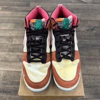 Social Status Chocolate SB Dunk Mid (USED, No Box)