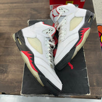 Fire Red Jordan 5 (USED)