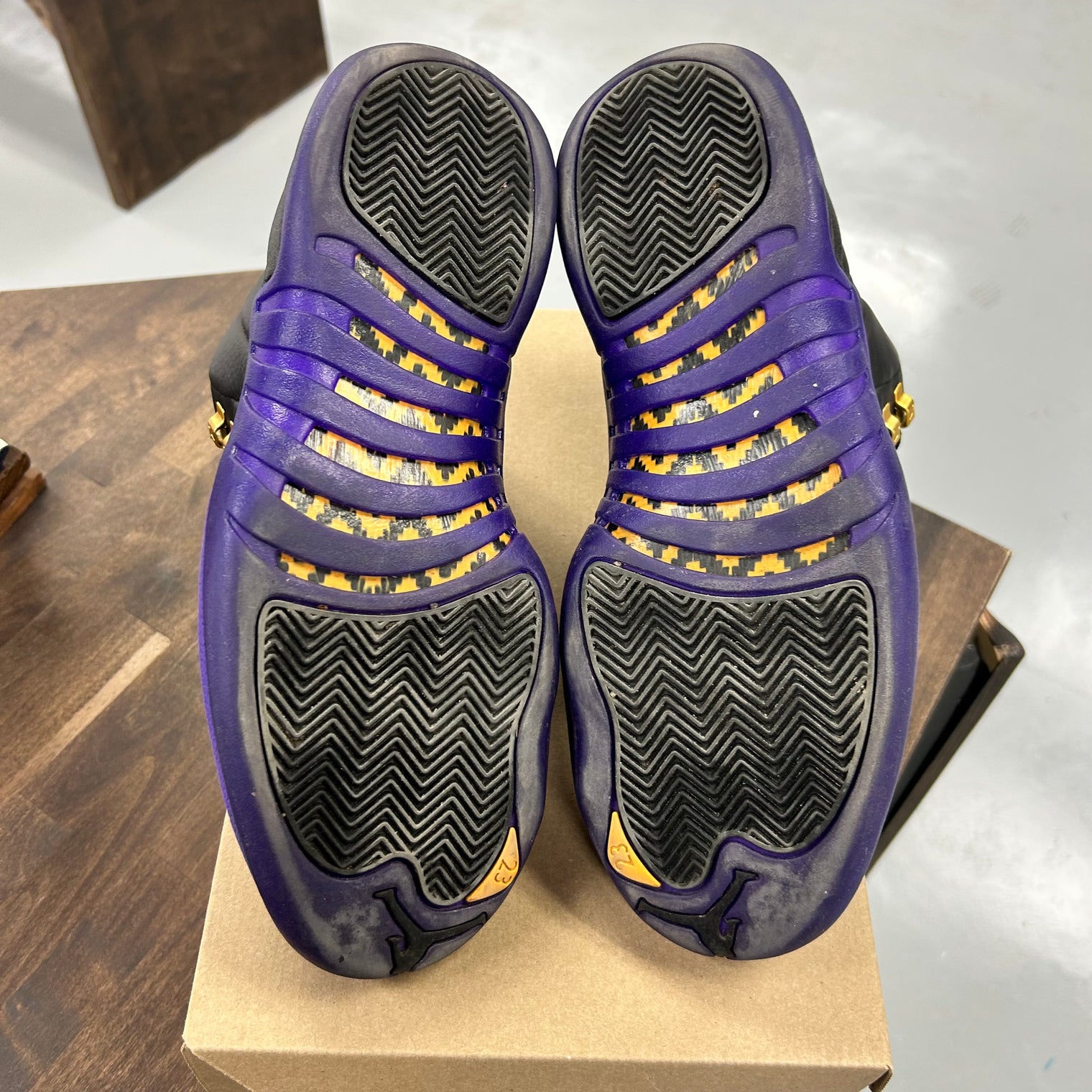 Field Purple Jordan 12 (USED, No Box)