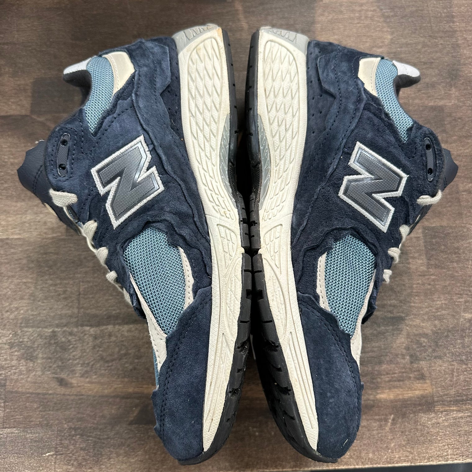 Protection Pack Dark Navy New Balance 2002R (USED, No Box)