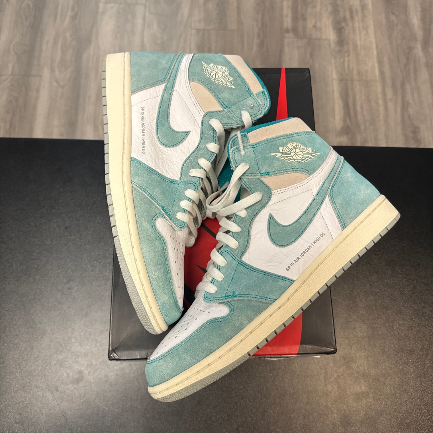 Turbo Green Jordan 1 High (USED)