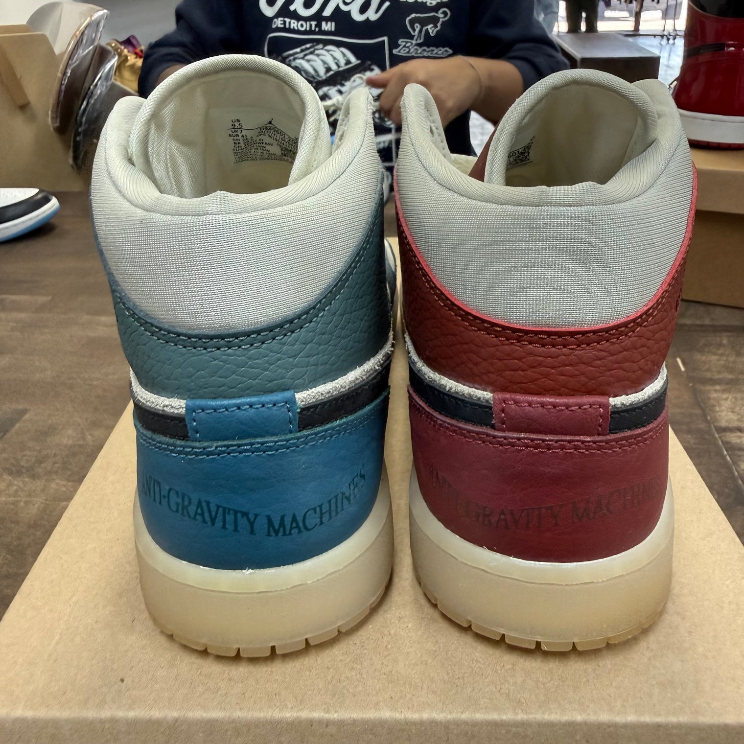 Anti-Gravity Machines Jordan 1 Mid (W) (USED, No Box)